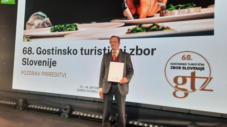 Domačin Herman Pančur iz Zgornjega Tuhinja prejemnik najvišjega priznanja Turistično gostinske zbornice Slovenije