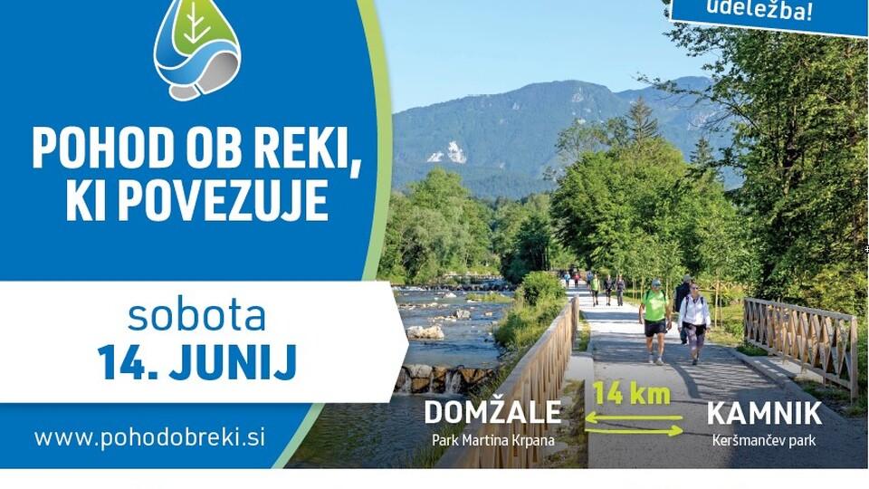 Pohod ob reki, ki povezuje, že 9. leto združuje zabavo in rekreacijo
