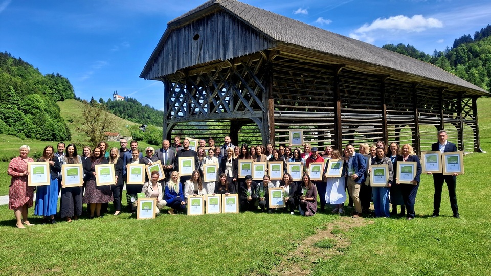 Naslovna fotografija za: Kamnik na Zelenem dnevu slovenskega turizma ponovno z zlatim znakom Slovenia Green