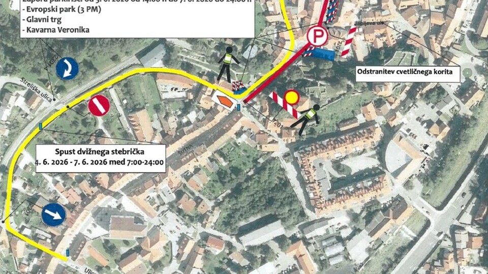 Naslovna fotografija za: Zapore cest in parkirišč v času priredive ˝Evropsko prvenstvo v gorskih in trail tekih˝
